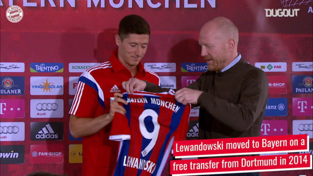 Robert Lewandowski's staggering record vs former club Dortmund